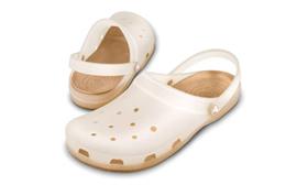 Translucent Clog - oyster/gold